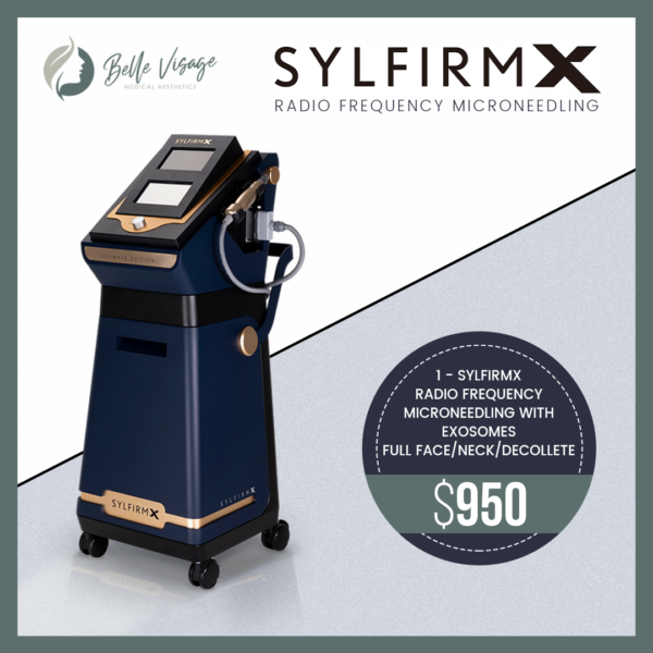 SylfirmX Radio Frequency Microneedling with Exosomes Full FaceNeckDecollete